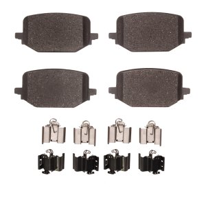 Ford Mustang Brake Pads - Rear - R1 Concepts - R1 Ceramic - `20-`25
